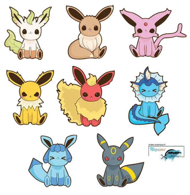 Cute Cartoon Rabbits in a Frame PNG