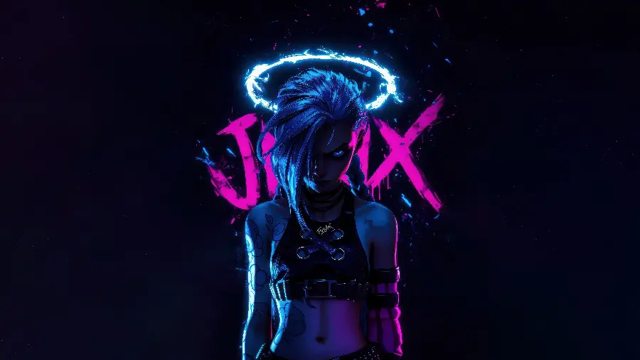 Jinx iconic wallpaper for mobile