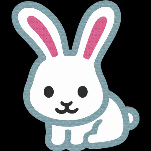 Rabbit Drawing Background Image for PNG Profile