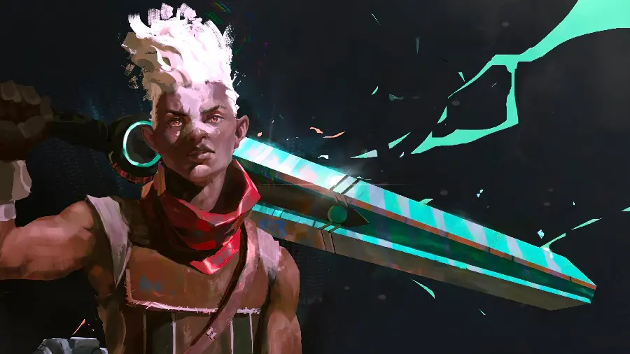 Stunning Background Profile Photo From the world of Ekko in the Arcane animation
