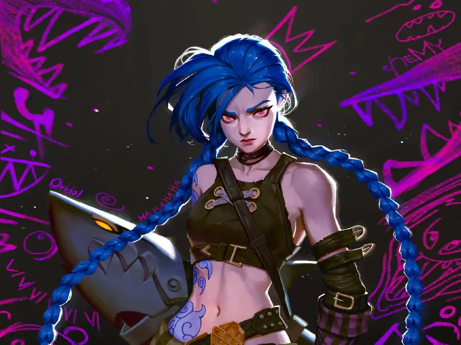 Free Download Jinx Character Wallpaper