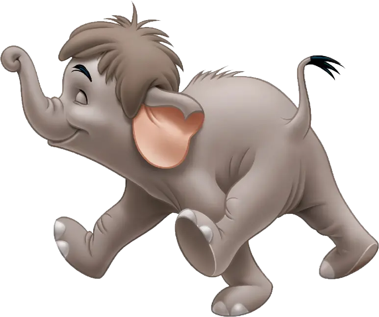 Animated Cartoon Elephant for Graphic Designers