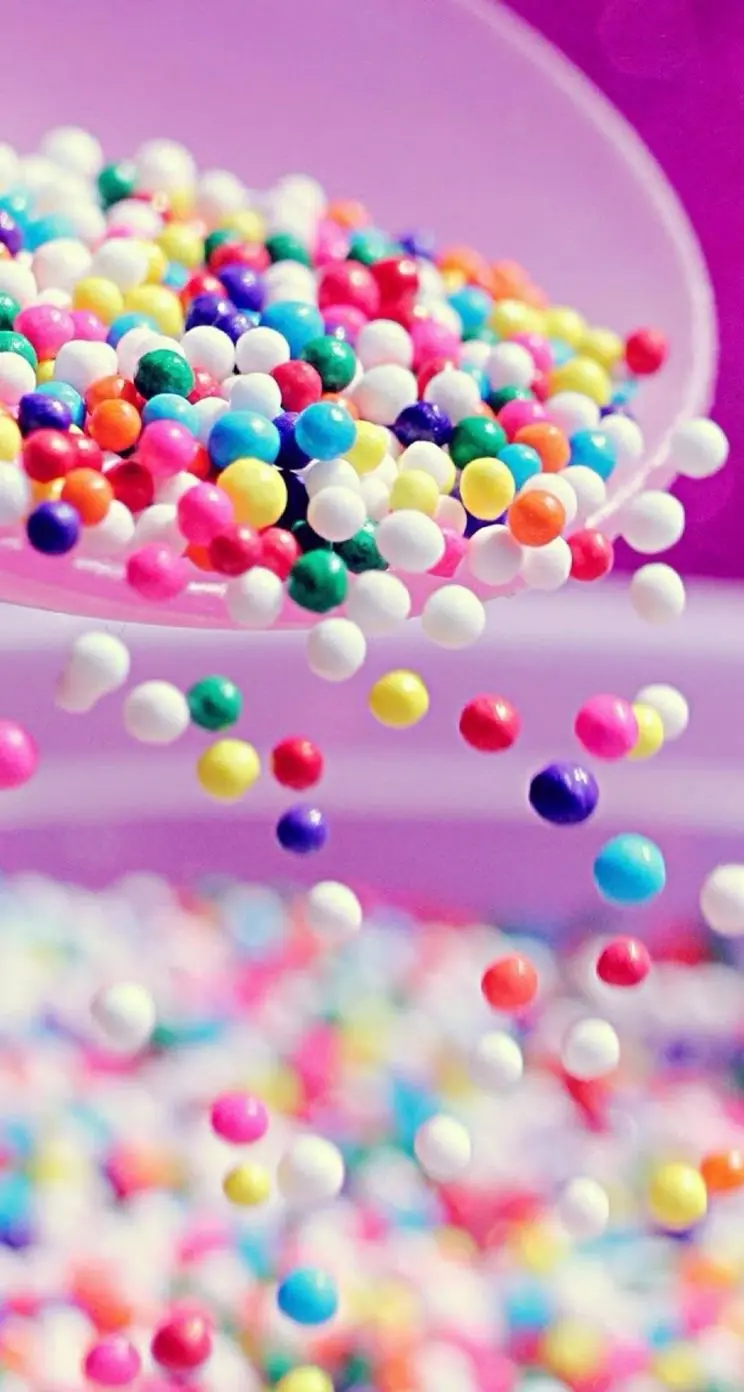 Free iPhone wallpaper of beautiful and colorful desserts