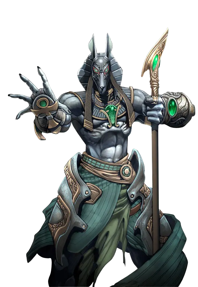 Warrior Jackal PNG Stock Photo for Video Game Design