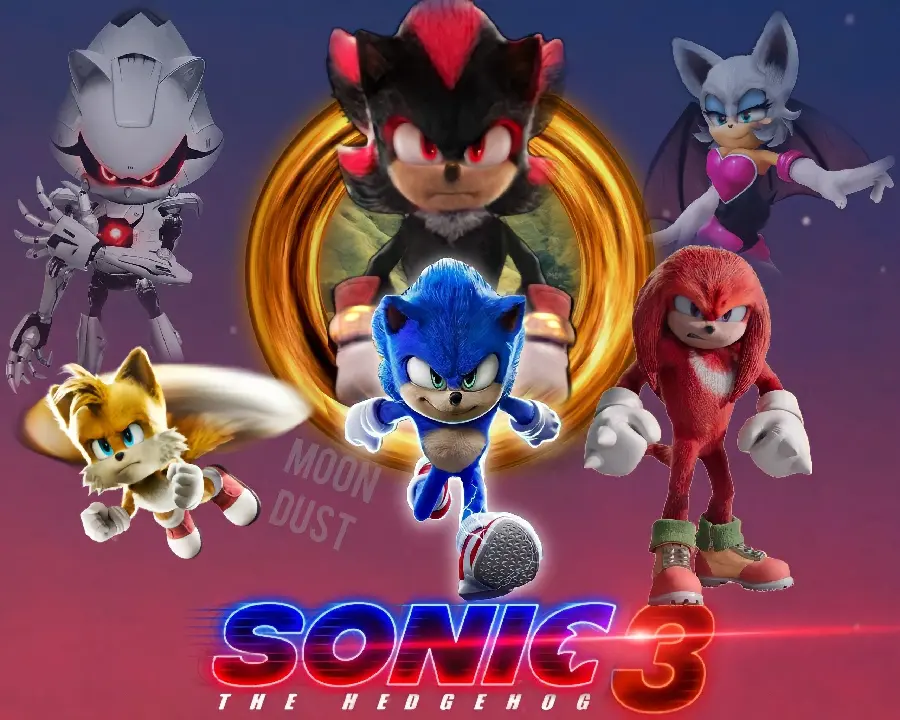 Sonic 3 and Shadow Movie