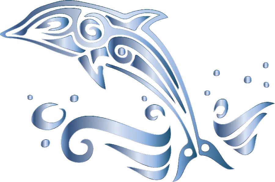 Collection of Dolphin PNG images for creative logo design