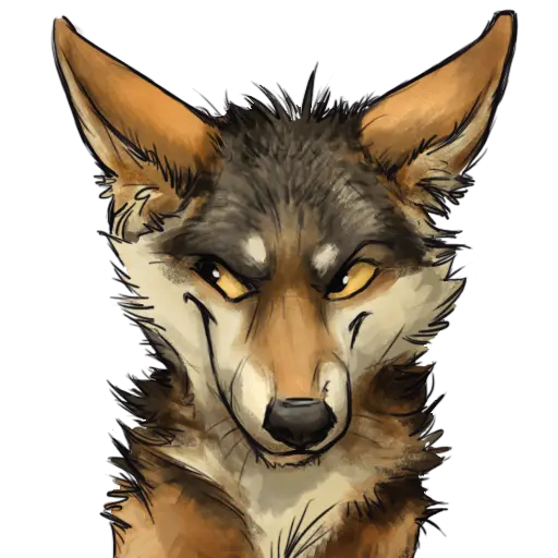 Bad Jackal Design Background PNG for Video Design