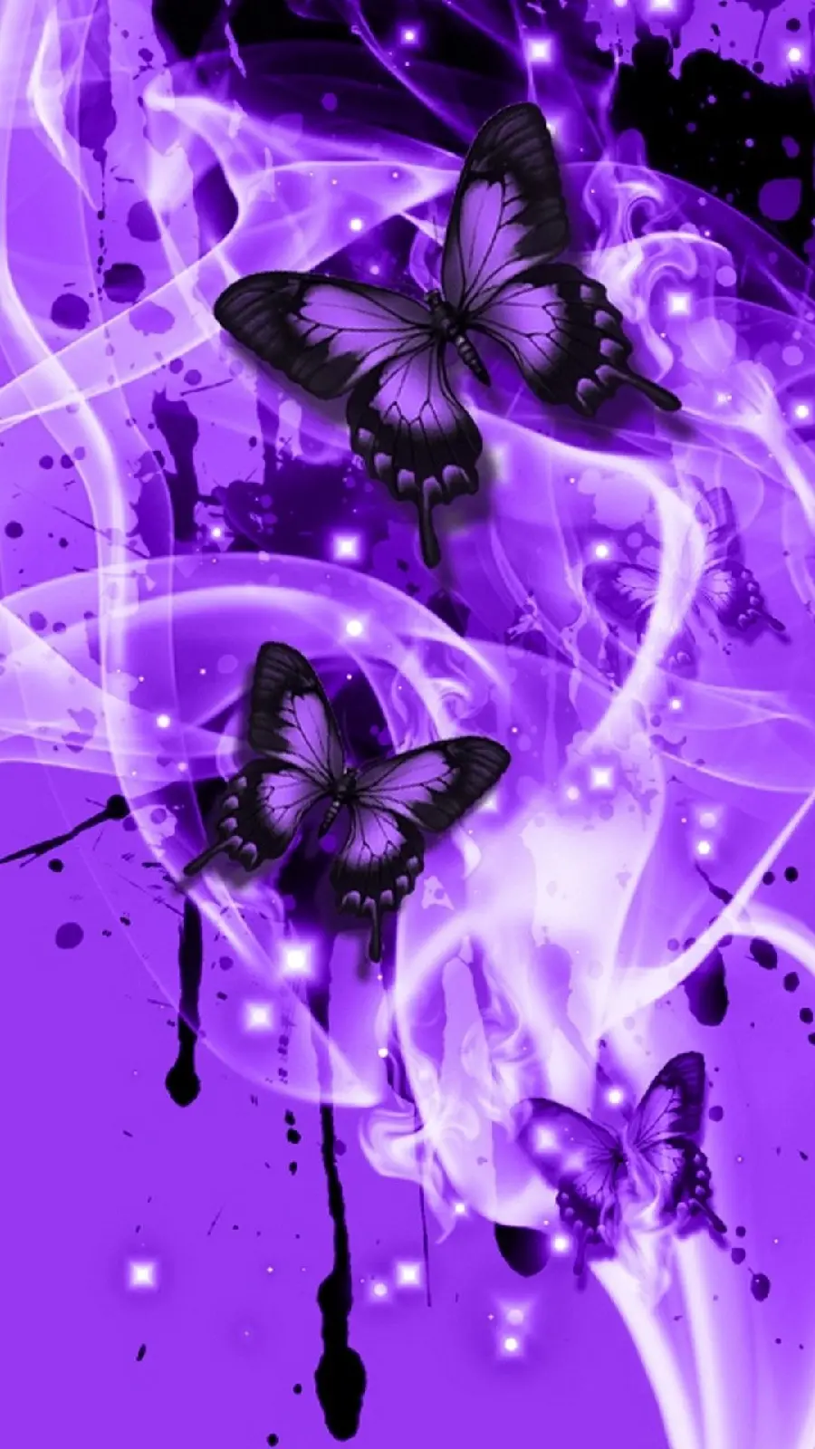 Inspiring Cute Butterfly Background with Awesome GIF for iPhone