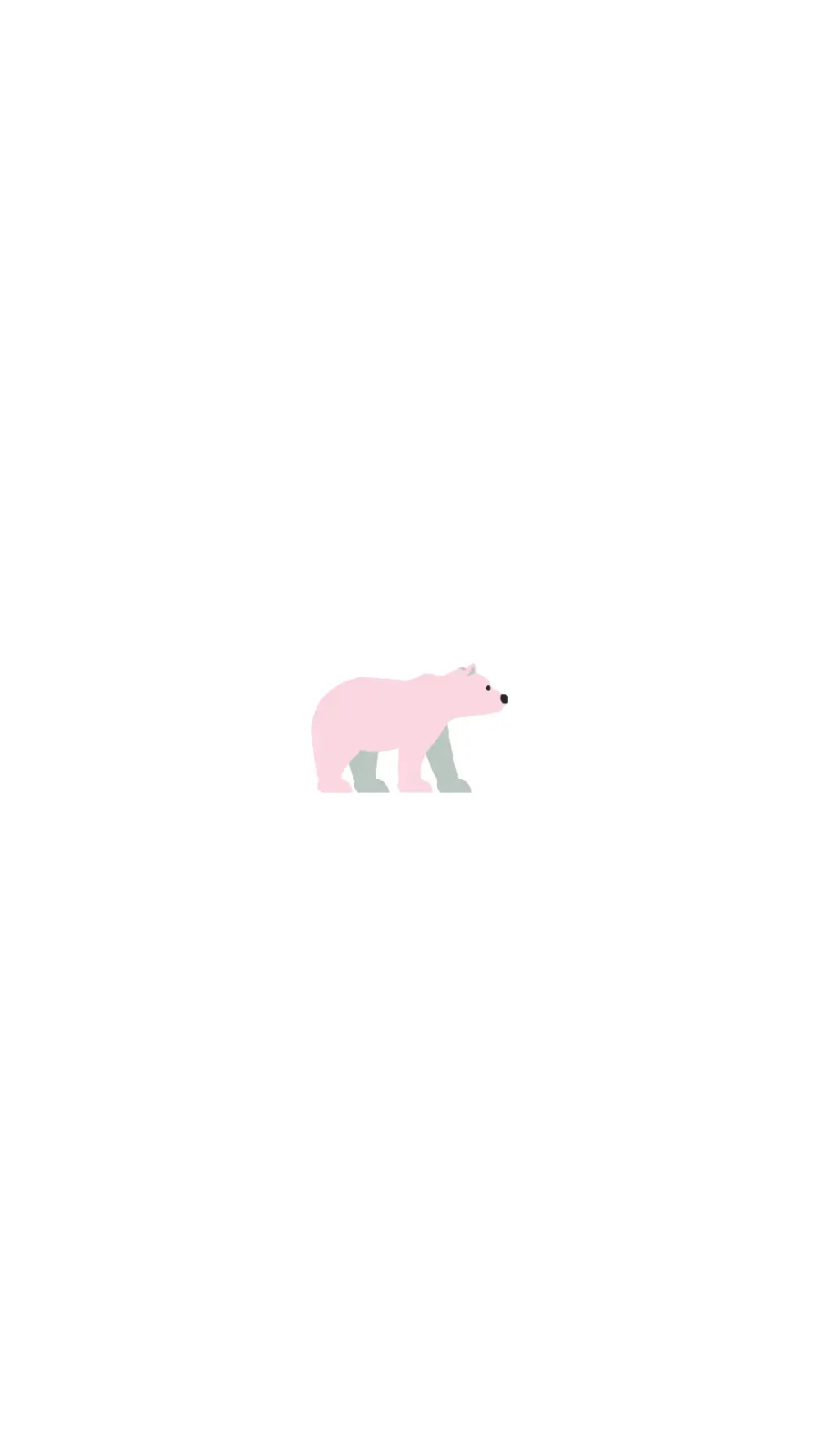 Polar bear background image for phone background