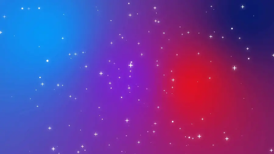 Blue and Red Radian for Mobile Background