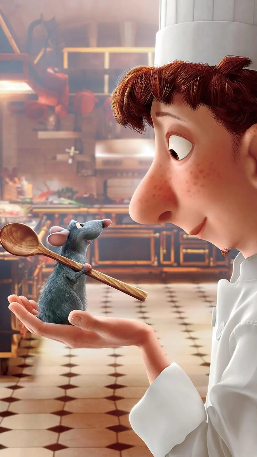 Ratatouille story background for desktop