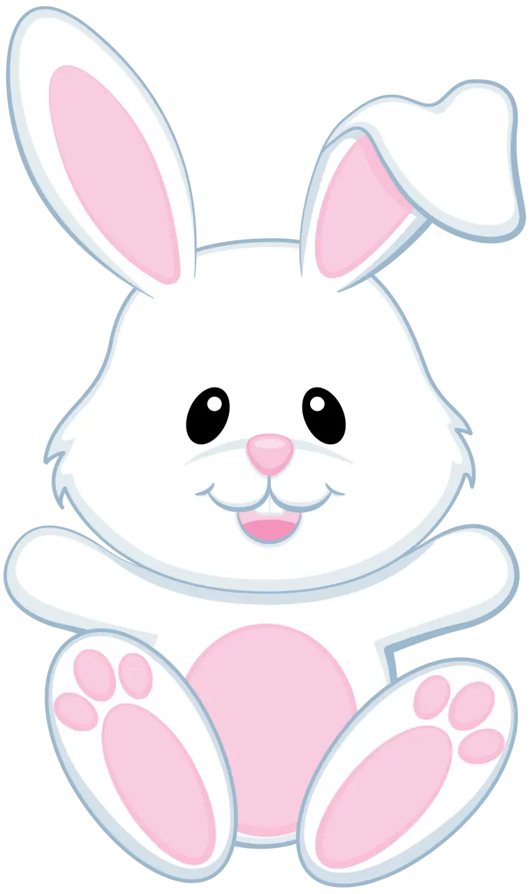 Cute Stock Photo of Rabbit Painting PNG for Printing on a Fancy Phone Frame