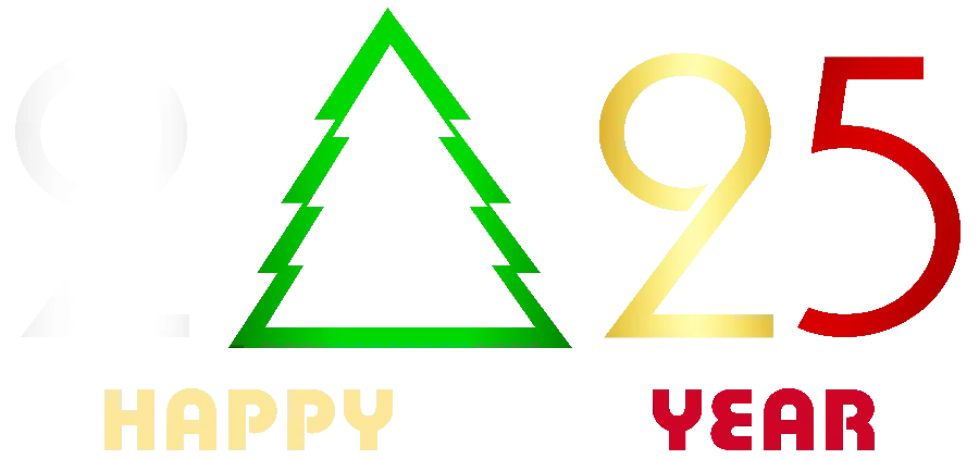 Fantasy Nature Photo Text for Happy New Year 2025