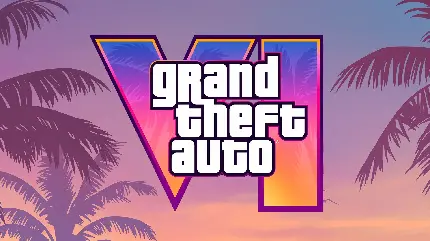 Official GTA 6 Logo Wallpaper in HD Quality for Design