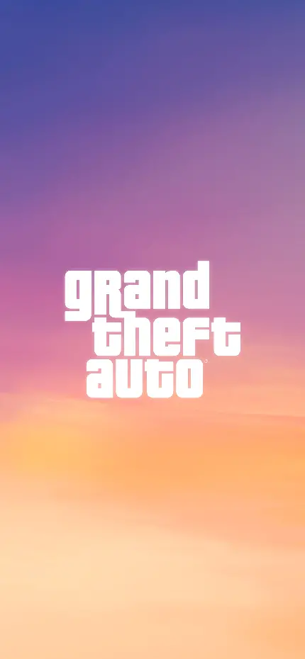 GTA 6 Mobile Wallpaper with Logo for Samsung and iPhone
