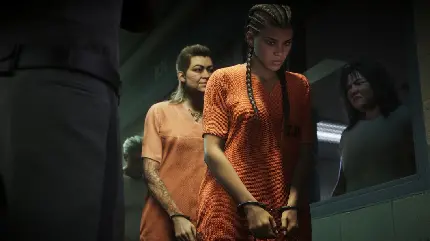 Lucia Using Weapons In GTA 6 Screenshot 3