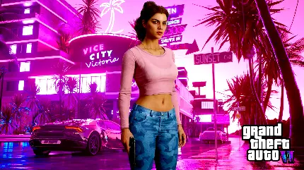 Official GTA 6 Wallpaper in Full HD Quality for Desktop