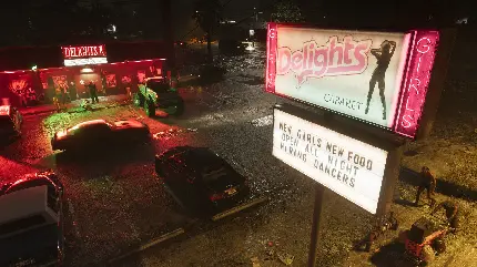 Club Scene In Neon Streets Of Vice City GTA 6 Screenshot 2