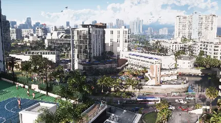 Vice City Skyline View In GTA 6 Ultra HD Screenshot 16