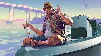 Vice City Skyline View In GTA 6 Ultra HD Screenshot 17
