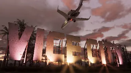 Large Vice City Logo In GTA 6 Ultra HD Screenshot 9