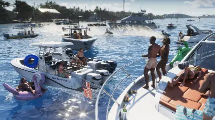 GTA 6 Game Environment Screenshot With High Details And HDR Quality