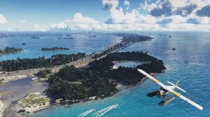 Airplane View Of Vice City In GTA 6 Ultra HD Screenshot 10
