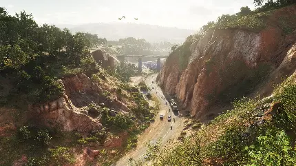 GTA 6 Game Environment With Stunning Lighting Effects In 4K Quality