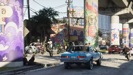 Urban Environment And NPCs In GTA 6 Screenshot 2