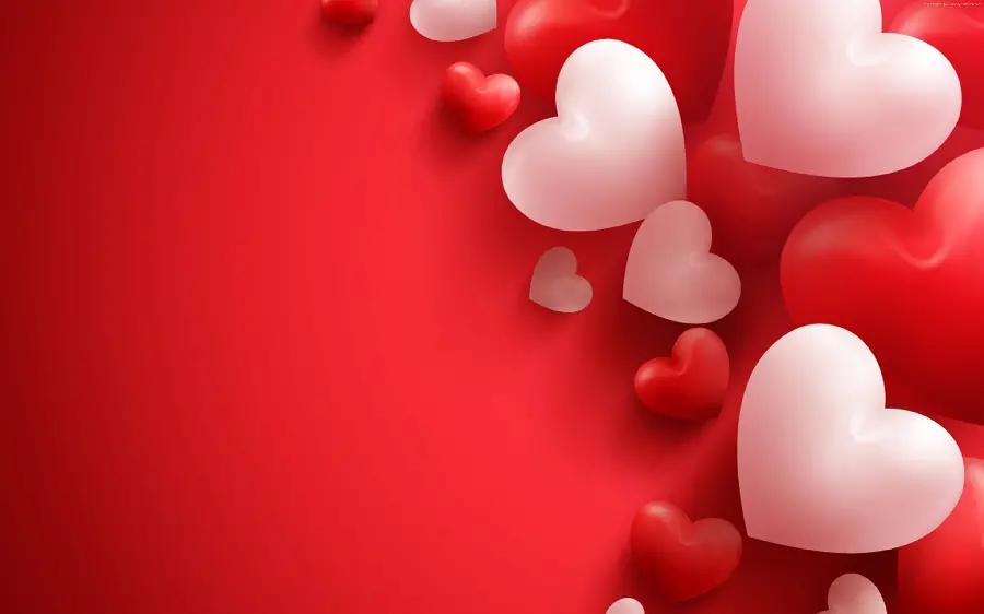 Balloon Hearts Wallpaper for Text - Playful and High Quality