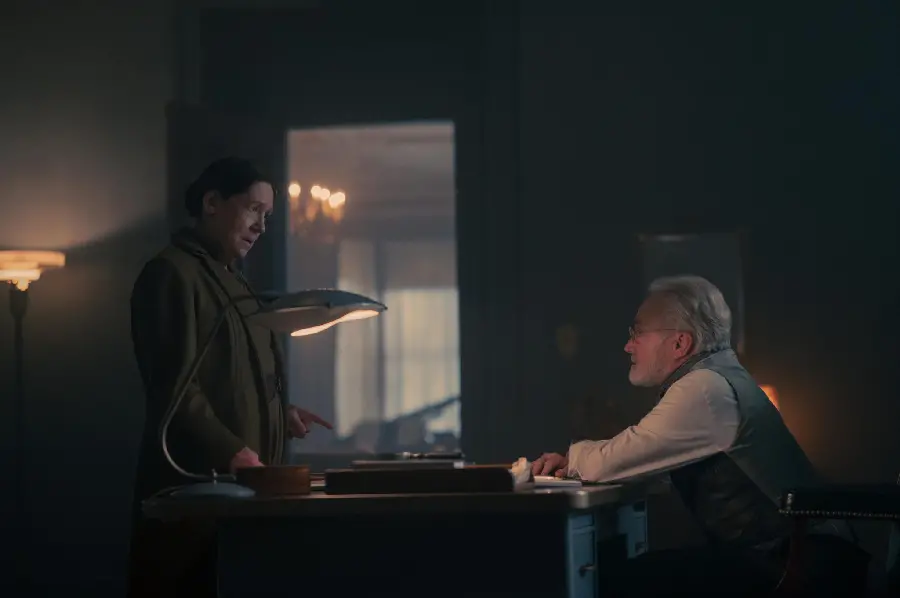 Aunt Lydia in The Handmaids Tale Series Photo