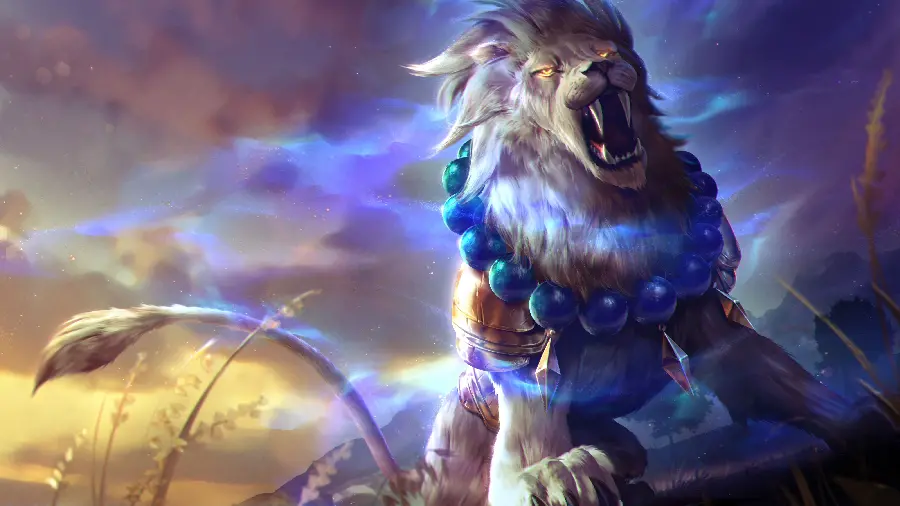 Fantasy Lion Wallpaper for Profile