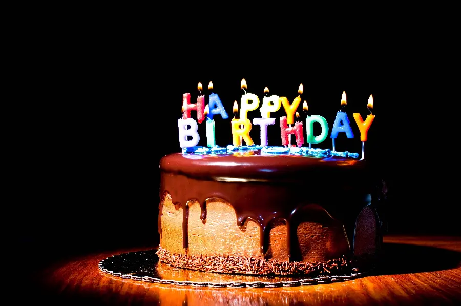 4K Luxury and Special Birthday Cake Photo for Wishes