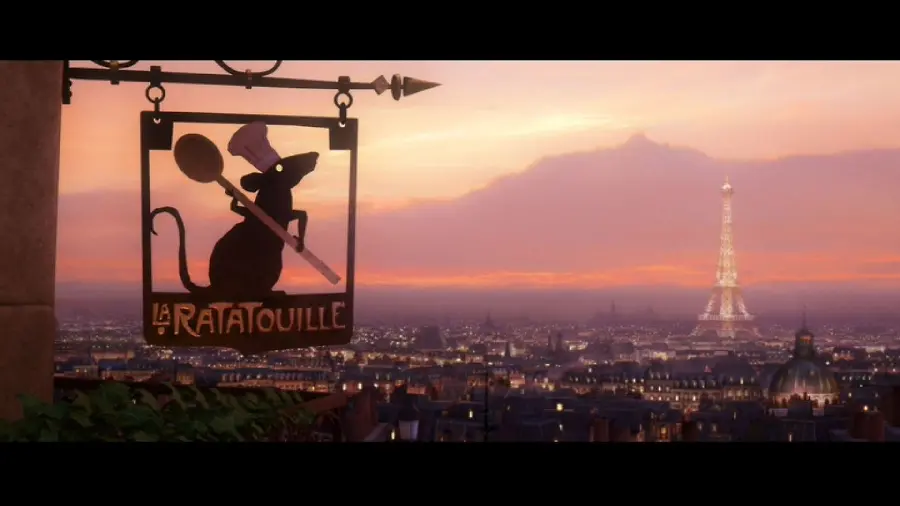 HD Ratatouille cartoon image featuring chef mouse Remy