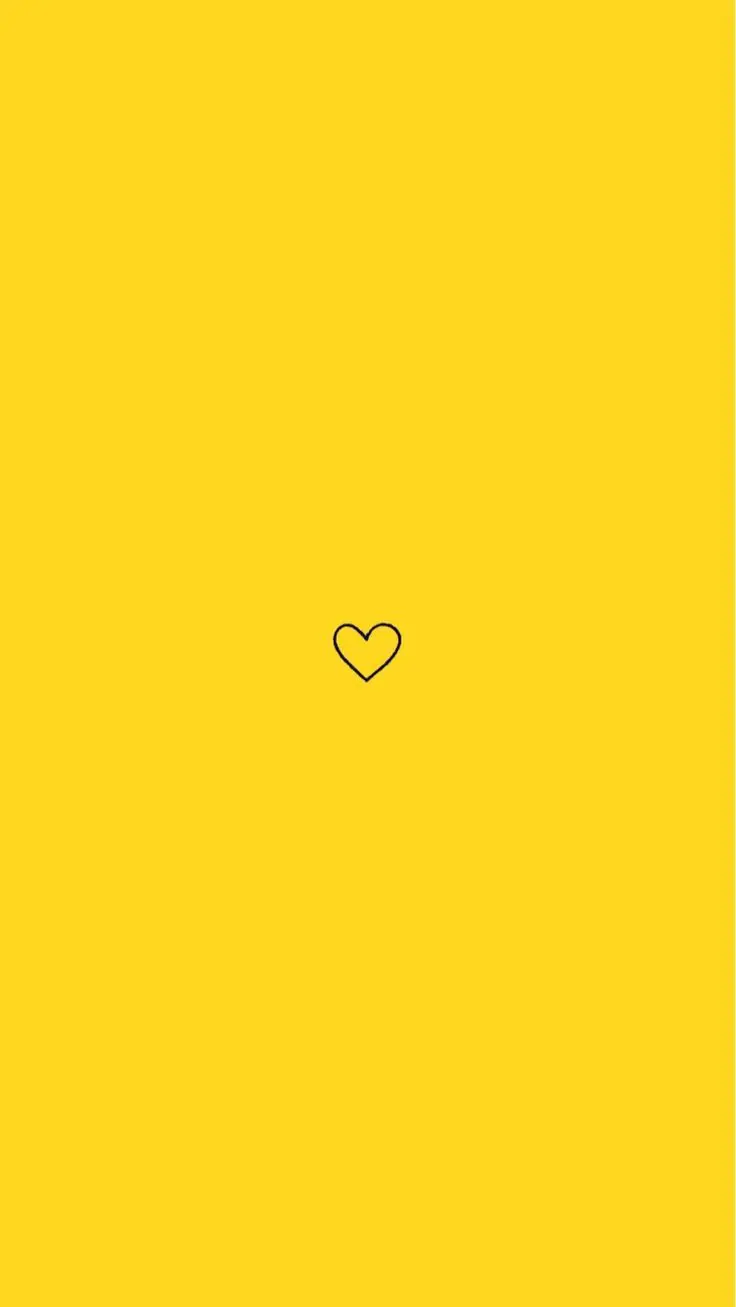 High quality simple yellow wallpaper