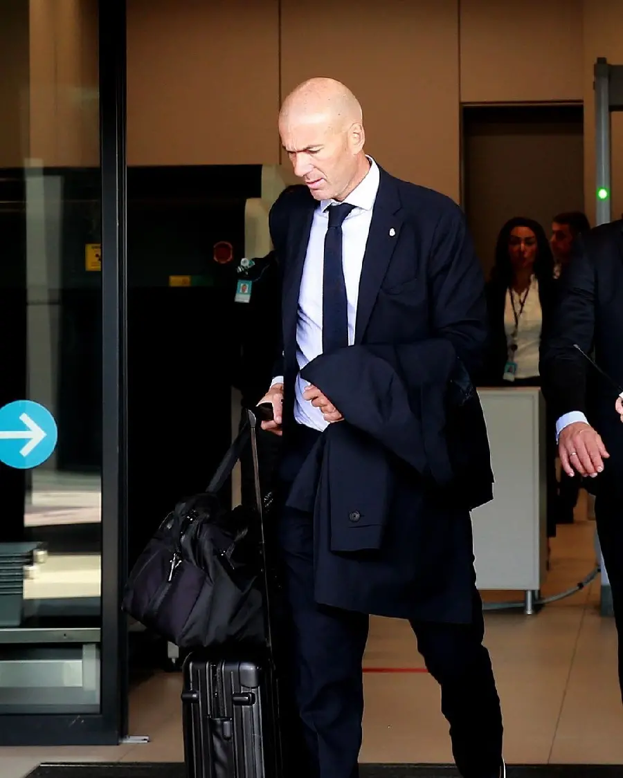 Photo Of Zidane Former Football Star And Current Coach HD
