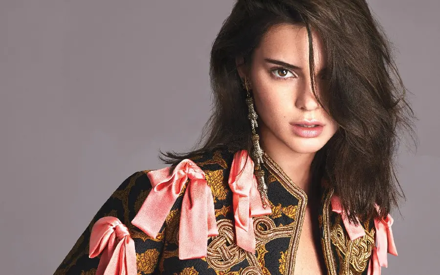 Kendall Jenner with gorgeous hairstyle