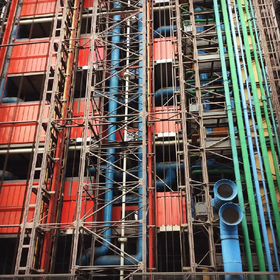 Worlds Largest Modern Art Museum Photo - Pompidou Center