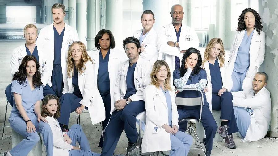 Greys Anatomy Doctors Group Photo