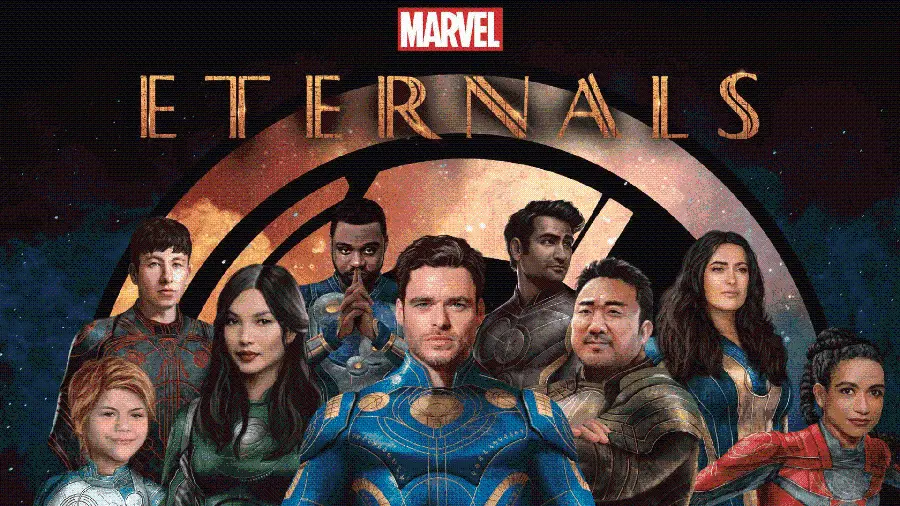High Quality Eternals Movie Cast Photos