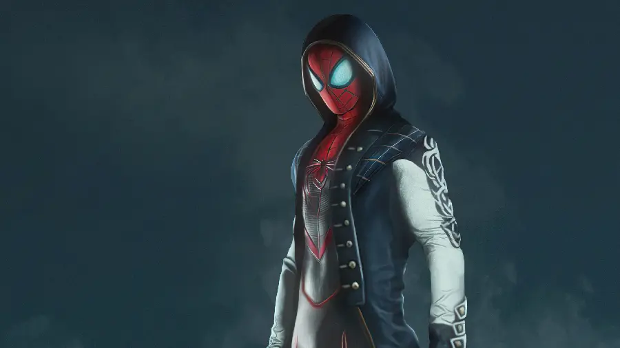Spiderman and Spider-Gwen Romantic Image