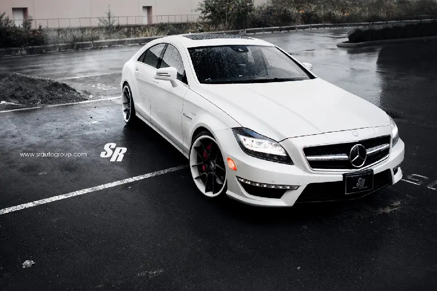 Mansory tuned Mercedes-Benz CLS63 AMG sedan photo premium
