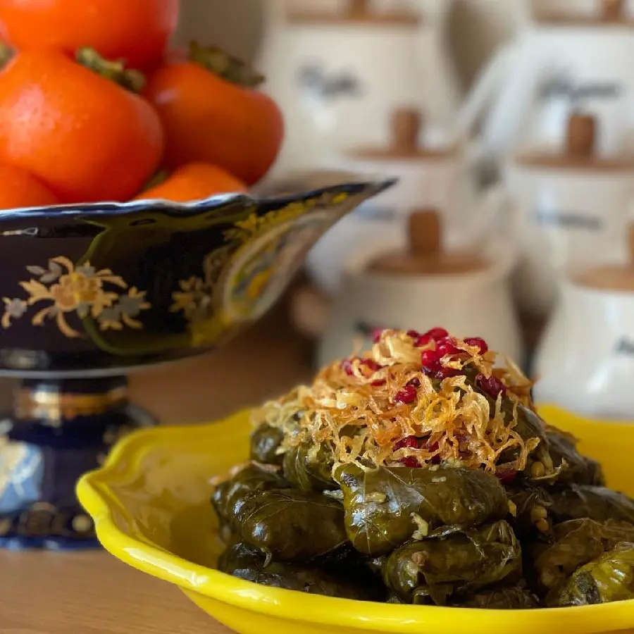 High Quality Homemade Stuffed Grape Leaves Photo