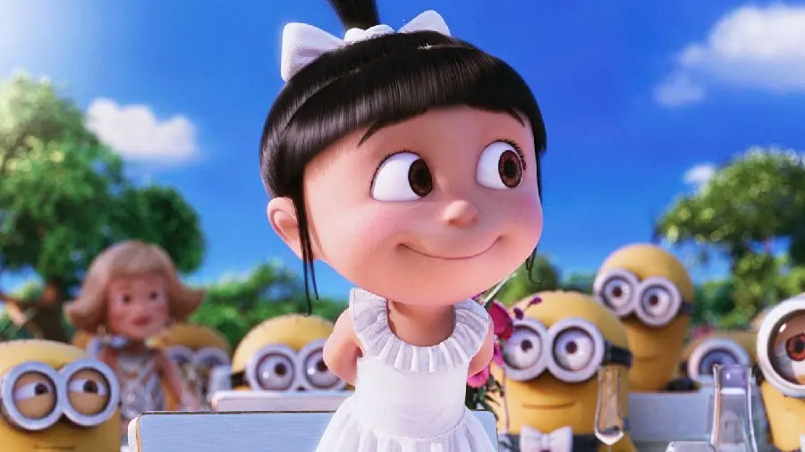 Girly Minion profile picture for social media accounts