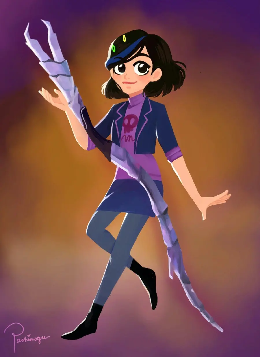 Claire in Trollhunters Animation Picture