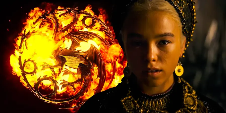 House of the Dragon wallpaper adapted from Fire and Blood novel