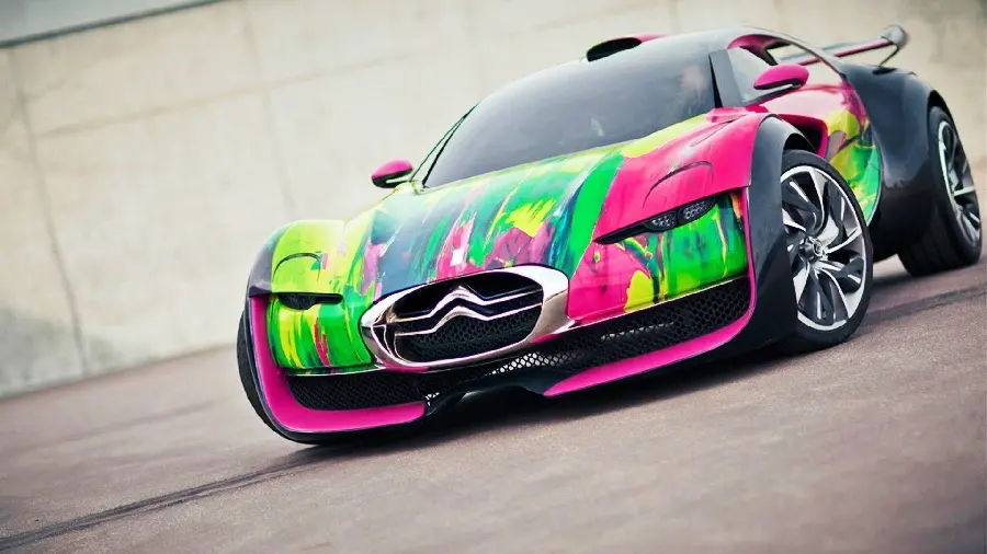 Racing Citroen car wallpaper for background with quality