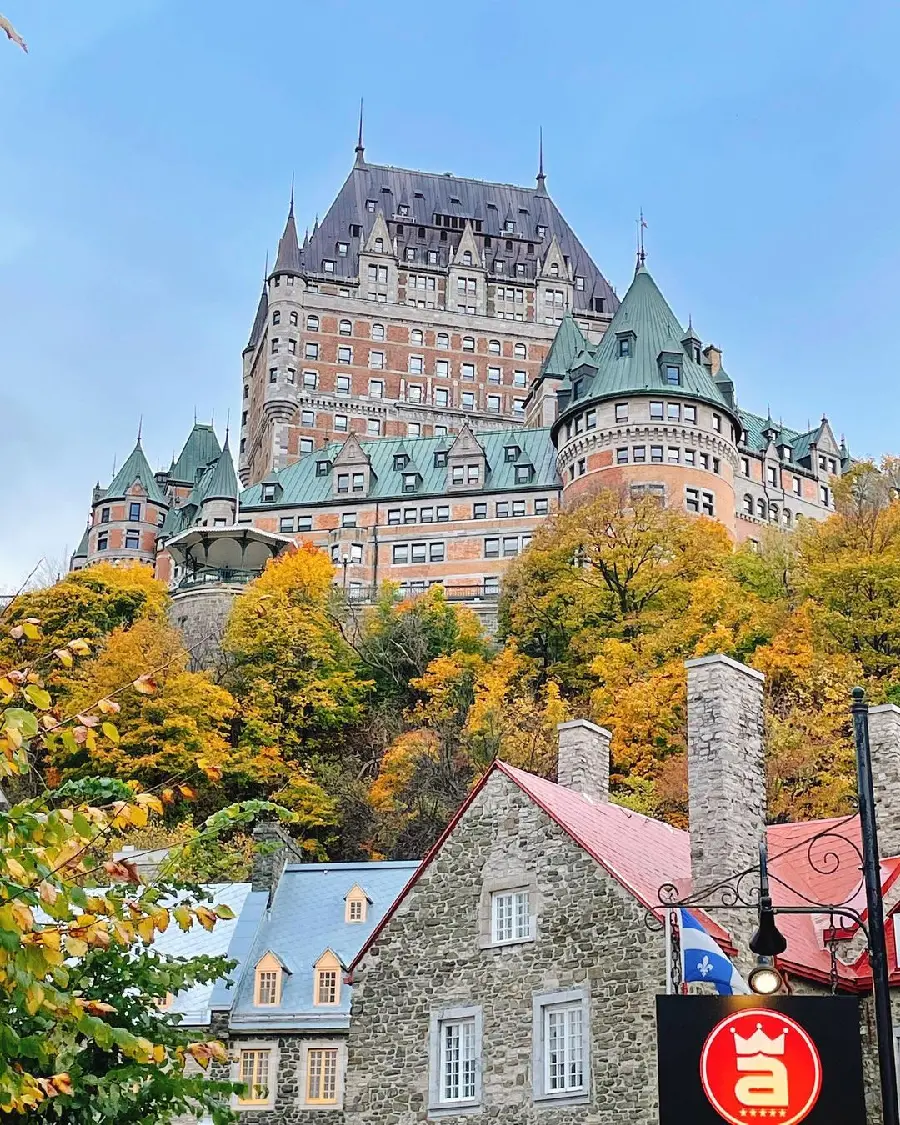 Quebec City Tourist Attraction Photo of Fairmont Hotel