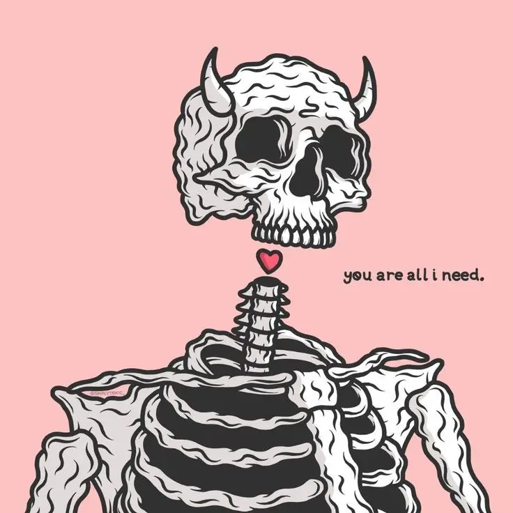 Fantasy Skeleton Photo For Unique Profile Pictures