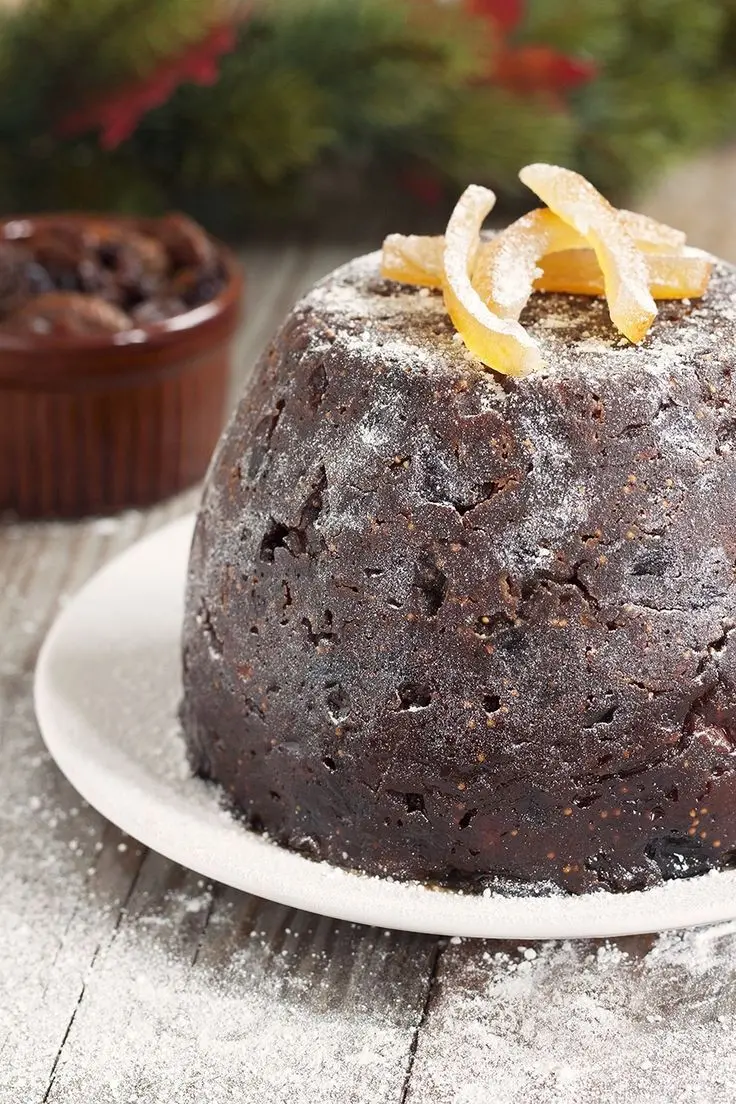 High quality plum pudding photo for Instagram posts and stories